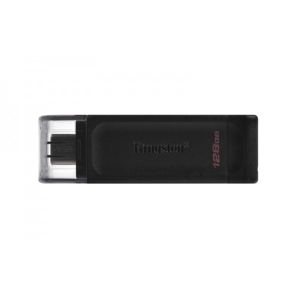 KINGSTON USB Stick Data Traveler DT70/128GB, USB 3.2 Type-C, Black