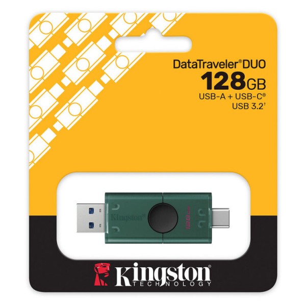 KINGSTON USB Stick Data Traveler DTDEG2/128GB, USB A+USB C 3.2 Gen1 | USB Flash Drives | Συνοδευτικά PC |