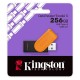 KINGSTON USB Stick DataTraveler Exodia S  DTXS/256GB , USB 3.2, Black and Orange | USB Flash Drives | Συνοδευτικά PC |