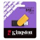 KINGSTON USB Stick DataTraveler Exodia S  DTXS/512GB , USB 3.2, Black and Yellow | USB Flash Drives | Συνοδευτικά PC |