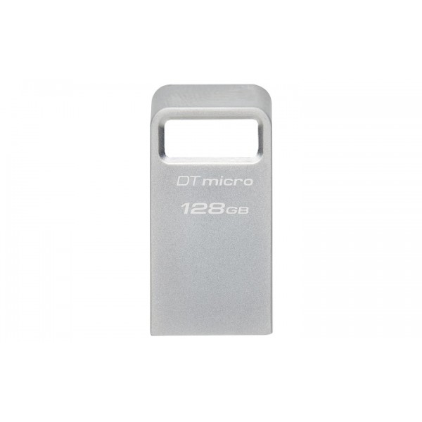 KINGSTON USB Stick Data Traveler Micro DTMC3G2/128GB, USB 3.2 Silver - KINGSTON