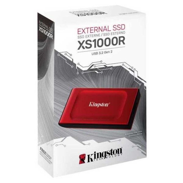 KINGSTON EXTERNAL SSD SXS1000 SXS1000R/1000G, 1TB USB 3.2 Gen2x2, TYPE C, RED | sup-ob | XML |