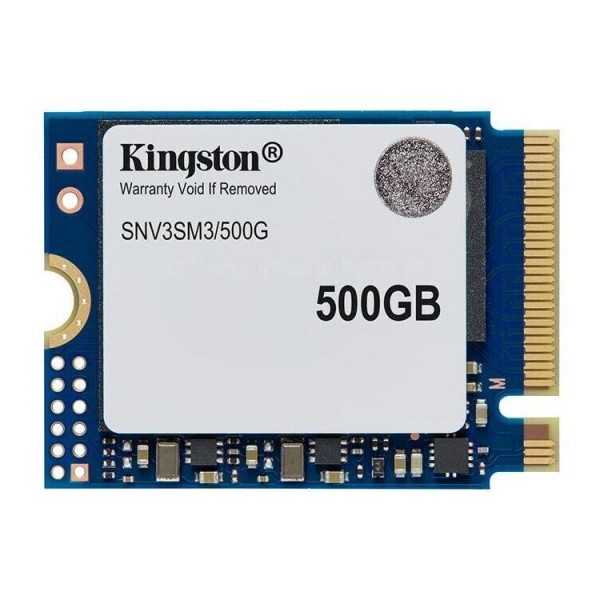 KINGSTON SSD M.2 2230 NV3 SNV3SM3/500G , 500GB, NVMe, PCIe 4.0 - Νέα & Ref PC