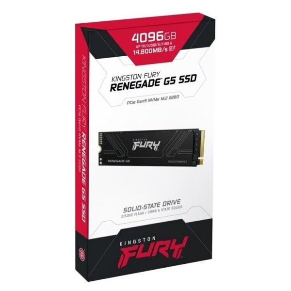 Kingston FURY Renegade G5 PCIe 5.0 NVMe M.2 SSD , 4TB - SSD Δίσκοι