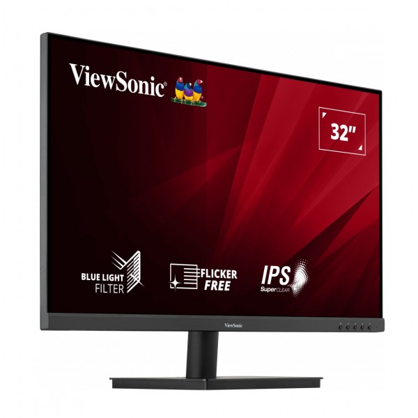 VIEWSONIC Monitor VA3209-2K-MHD 31.5&apos;&apos; WQHD IPS, HDMI, DP, Speakers - Οθόνες PC