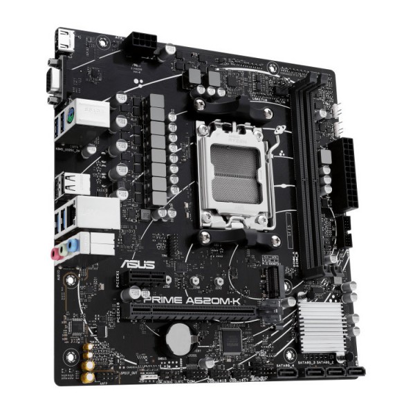 ASUS MOTHERBOARD PRIME A620M-K, AM5 , MATX, DDR5 | sup-ob | XML |