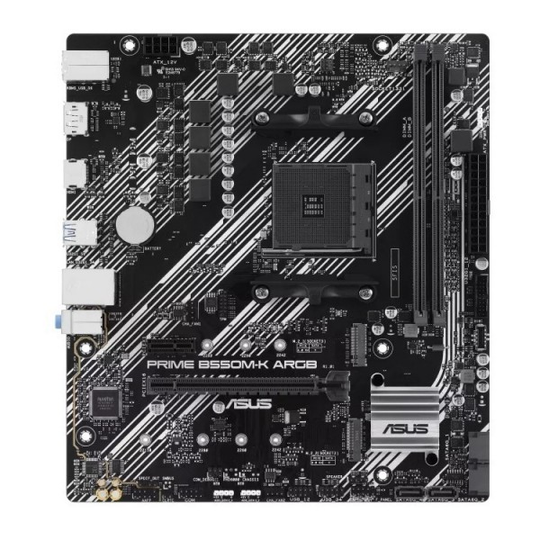 ASUS MOTHERBOARD PRIME B550M-K ARGB ,AM4 ,MATX - PC & Περιφερειακά & Αναβάθμιση
