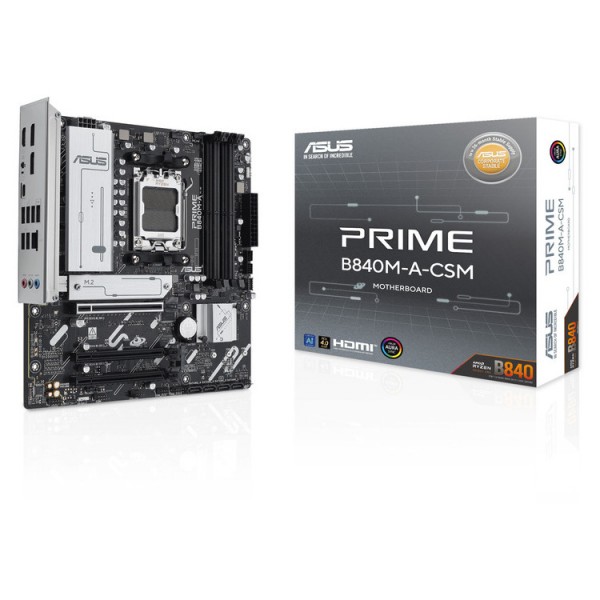 ASUS MOTHERBOARD PRIME B840M-A-CSM, AM5, MATX | Μητρικές | Εξαρτήματα-Αναβάθμιση |