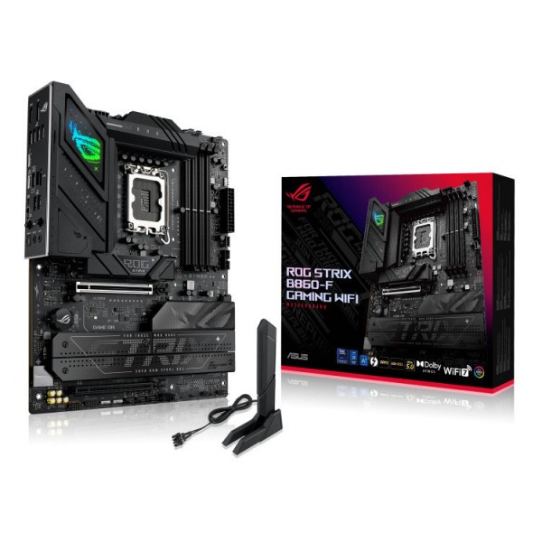 ASUS MOTHERBOARD ROG STRIX B860-F GAMING WIFI,DDR5 ,1851 ATX | Μητρικές | Εξαρτήματα-Αναβάθμιση |