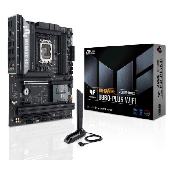 ASUS MOTHERBOARD TUF GAMING B860-PLUS WIFI ,DDR5 ,1851 ATX | Μητρικές | Εξαρτήματα-Αναβάθμιση |
