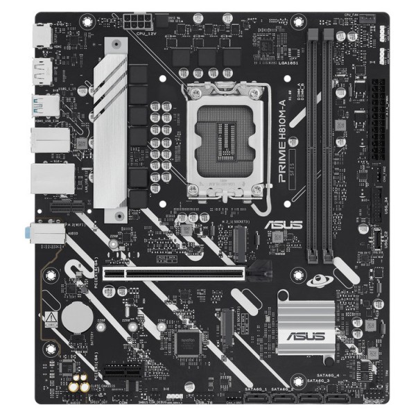 ASUS MOTHERBOARD PRIME H810M-A-CSM, DDR5, 1851, MATX - Asus
