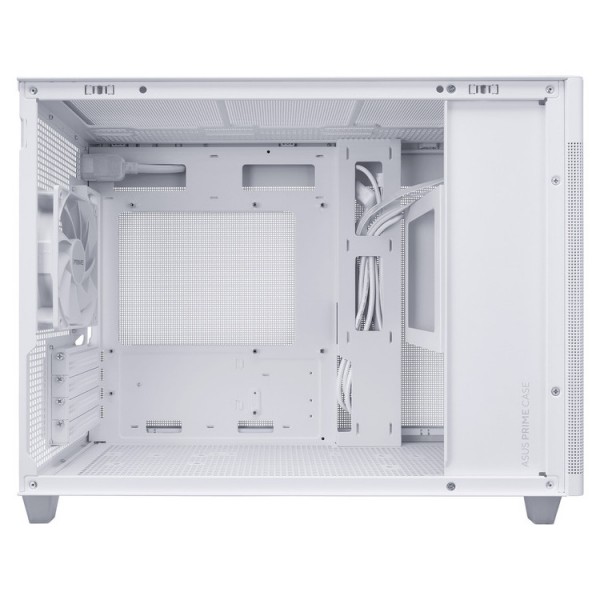 ASUS CASE Prime AP201 Tempered Glass MicroATX White | Κουτιά Υπολογιστών | PC & Αναβάθμιση |