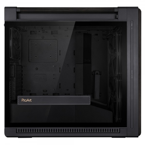 ASUS CASE PROART PA602 ARGB E-ATX WOOD BLK METALTG - Κουτιά Υπολογιστών