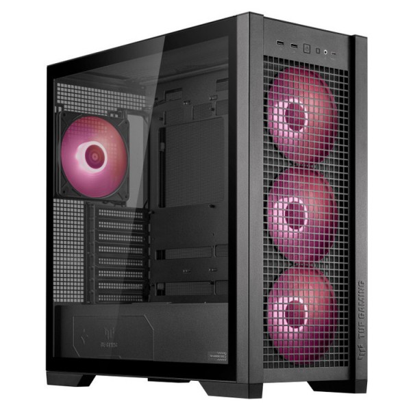 ASUS CASE TUF Gaming GT302 ARGB MIDDLE ATX Black - Κουτιά Υπολογιστών