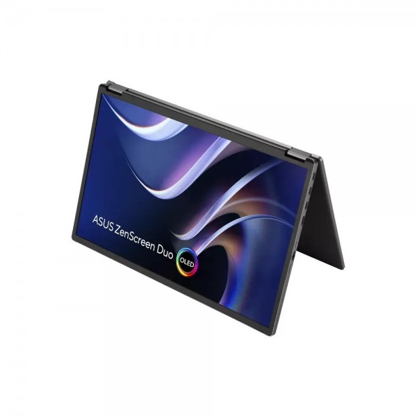 ASUS Monitor ZenScreen Duo MQ149CD 360° Foldable OLED 1ms, Portable Monitor, USB-C, HDMI, 3YearsW - PC & Αναβάθμιση