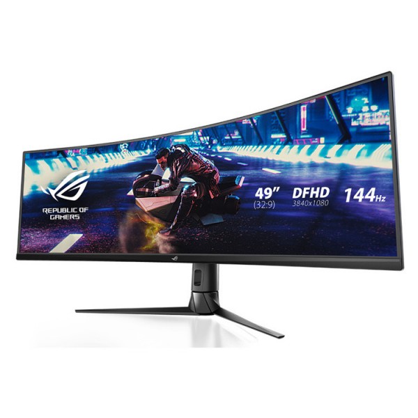 ASUS Monitor ROG STRIX XG49VQ 49&apos;&apos; 3840x1080 144Hz, HDMI, DisplayPort, FreeSync 2 HDR, Height Adjustable, 3YearsW - PC & Αναβάθμιση