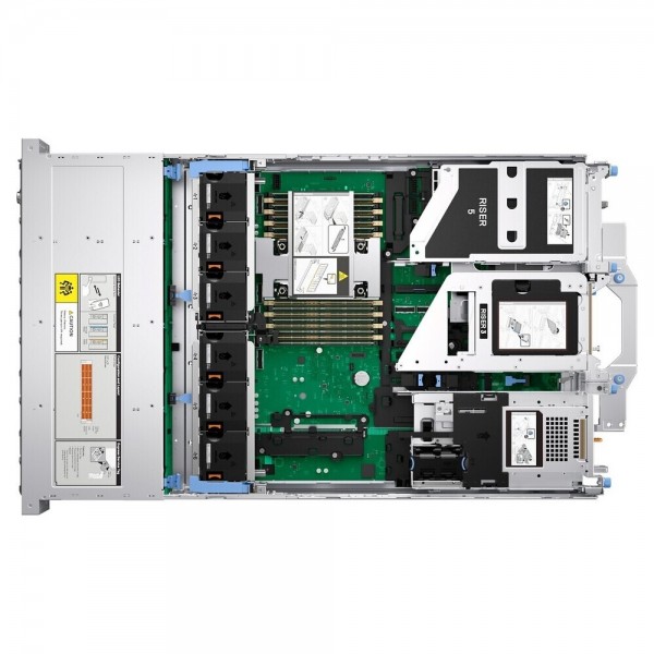 DELL Server PowerEdge R570 2U 12x3.5''/Xeon 6 6511P 2.3G (16C/32T)/32GB/2x960GB SATA RI SSD/H965i 8GB/2 PSU/5Y Prosupport NBD - Dell