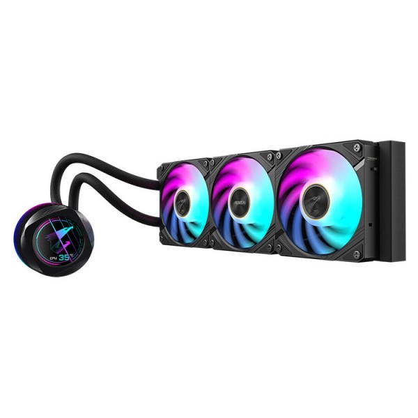 GIGABYTE CPU Cooler Liquid Cooler AORUS WATERFORCE X II  240 ARGB Sync 2 x 120mm | sup-ob | XML |