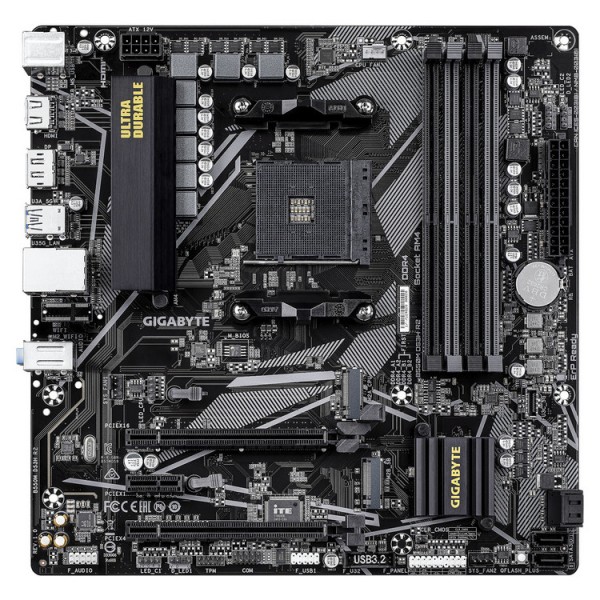 GIGABYTE MOTHERBOARD B550M DS3H R2, AM4, MATX - Μητρικές