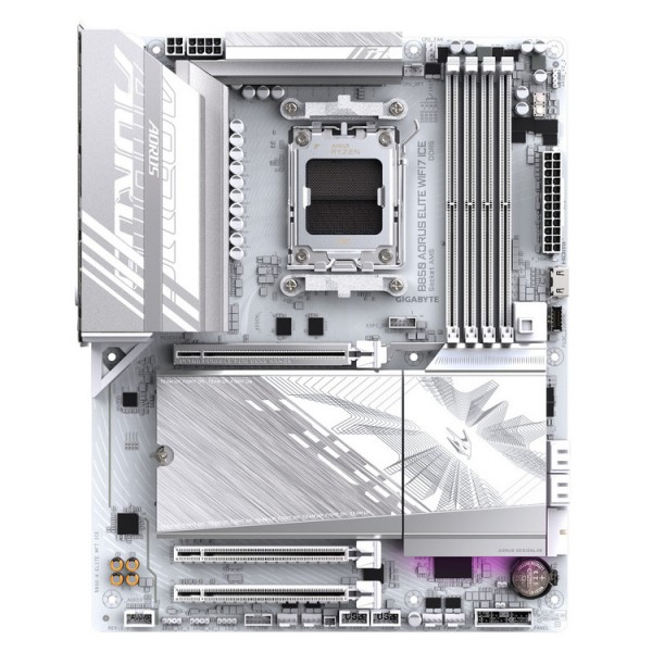 GIGABYTE MOTHERBOARD B850 AORUS  ELITE WIFI7 ICE, AM5 ATX - Gigabyte