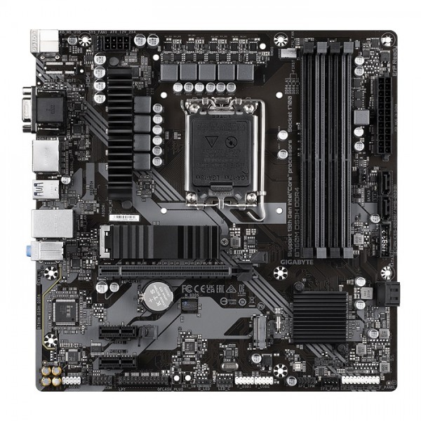 GIGABYTE MOTHERBOARD B760M DS3H DDR4 , 1700, MATX - Gigabyte