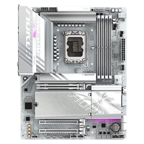 GIGABYTE MOTHERBOARD B860 AORUS ELITE WIFI7 ICE DDR5, 1851, ATX - Gigabyte