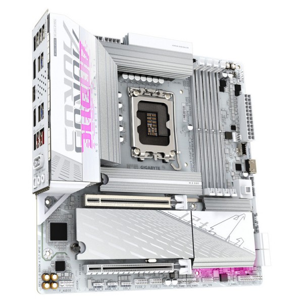 GIGABYTE MOTHERBOARD B860M AORUS ELITE WIFI6 ICE DDR5, 1851, MATX - Gigabyte