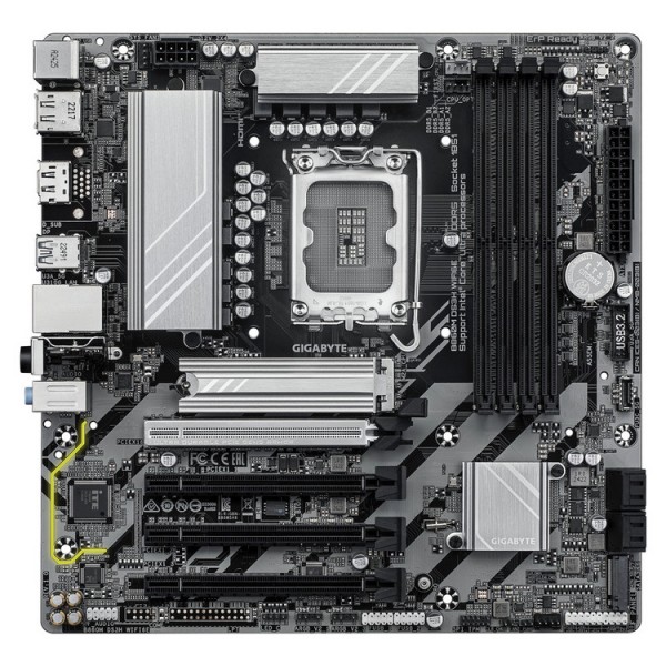 GIGABYTE MOTHERBOARD B860M DS3H WIFI6E DDR5, 1851, MATX - Gigabyte