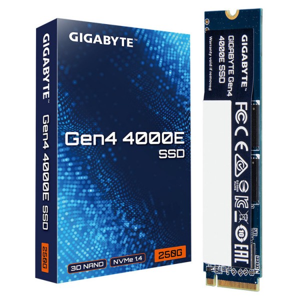 GIGABYTE SSD NVMe M.2 Gen4 4000E 250GB PCIe | SSD Δίσκοι | PC & Αναβάθμιση |