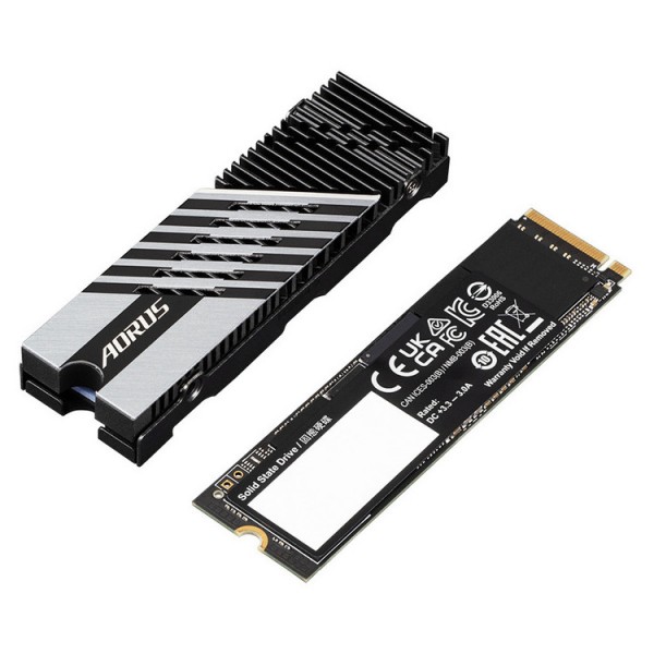 GIGABYTE SSD AORUS Gen4 7300 SSD 2TB PCIe NVMe - SSD Δίσκοι