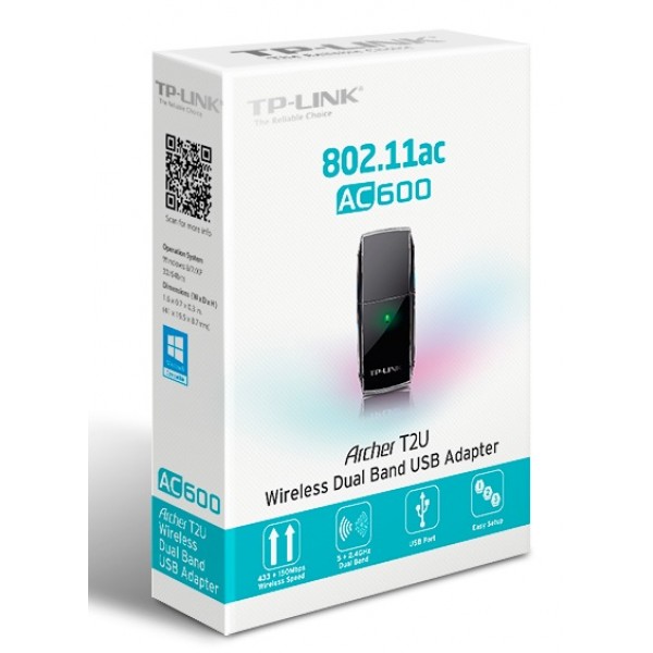 TL AC600 ADAPTER ARCHER T2U
