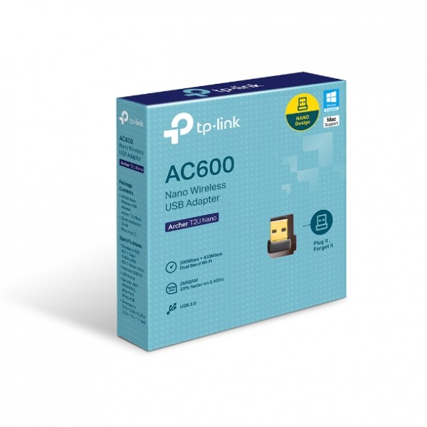 NW TL AC600 USB Adapter Archer T2U NANO