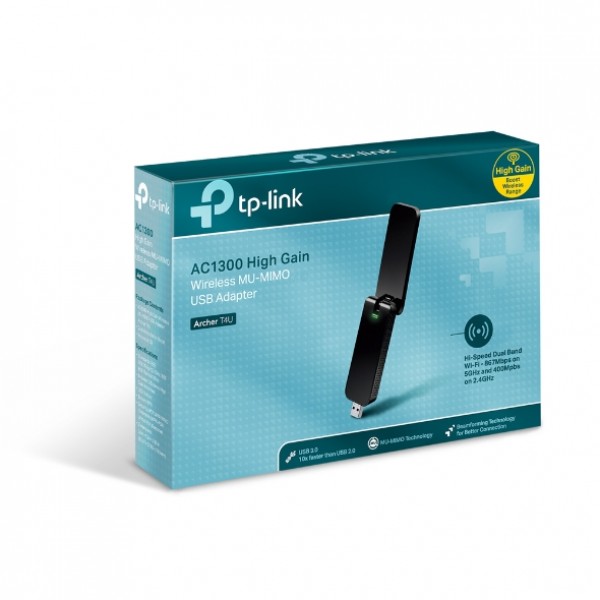 Tp-Link AC1300 Wireless Dual Band USB Adapter (Archer T4U) | Networking Adapters |  |