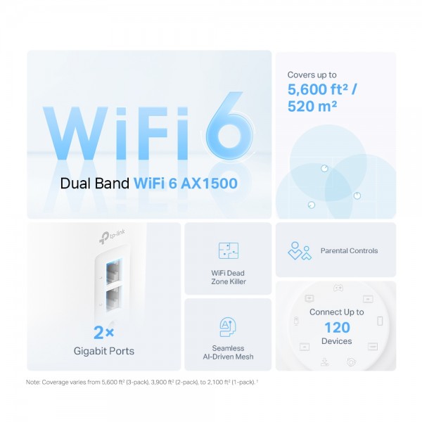 TP-LINK Deco X10 1-Pack - Δικτυακά