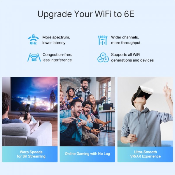 TP-LINK Deco XE75 Pro AXE5400 Tri-Band Mesh Wi-Fi 6E 2 Pack System σε Διπλό Kit | sup-ob | XML |