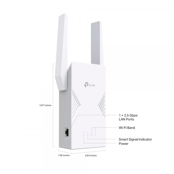 TP-LINK Range Extender RE235BE BE3600 Dual-Band Wi-Fi 7 | Powerlines - Extenders | Δικτυακά |