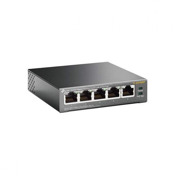 TP-LINK TL-SG1005P 5 PORTS GIGABIT 4 PORT 56W POE - tp-link