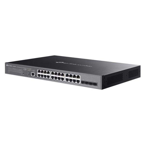 TP-LINK SWITCH SG5428XMPP 24GBIT STACK L3 POE++ | Hubs, Switches | Servers - Δικτυακά |