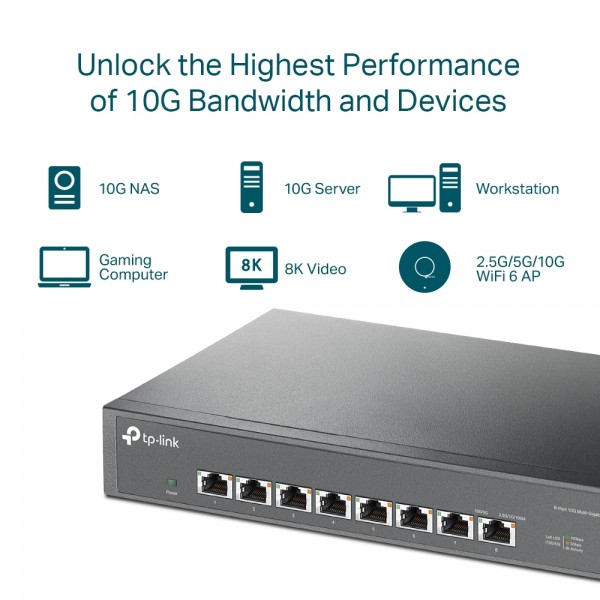 NW TL 8Port 10G Switch TL-SX1008