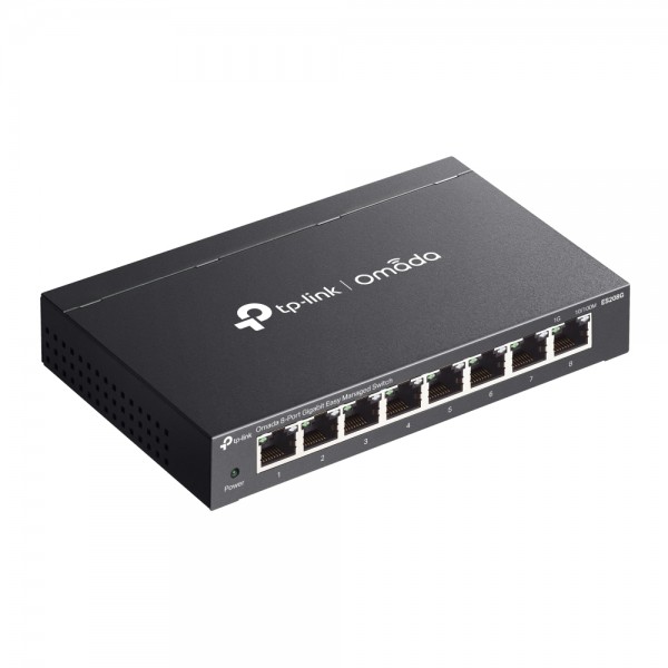 TP-LINK SWITCH OMADA ES208G 8XGB Managed Switch | Hubs, Switches | Servers - Δικτυακά |