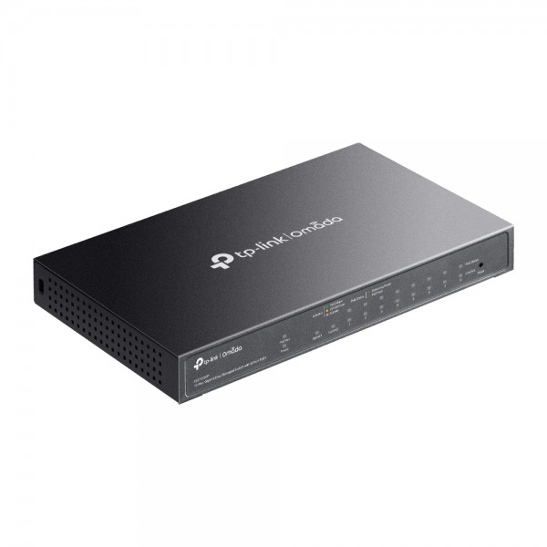 TP-LINK SWITCH OMADA ES210GMP 8 PoE+, 1GB, Managed Switch | Hubs, Switches | Servers - Δικτυακά |