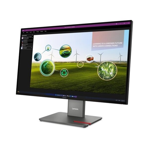 LENOVO Monitor ThinkVision P27Q-40 27'' QHD IPS, HDMi,Display Port, USB, Height adjustable,3YearsW | Οθόνες PC | PC & Αναβάθμιση |