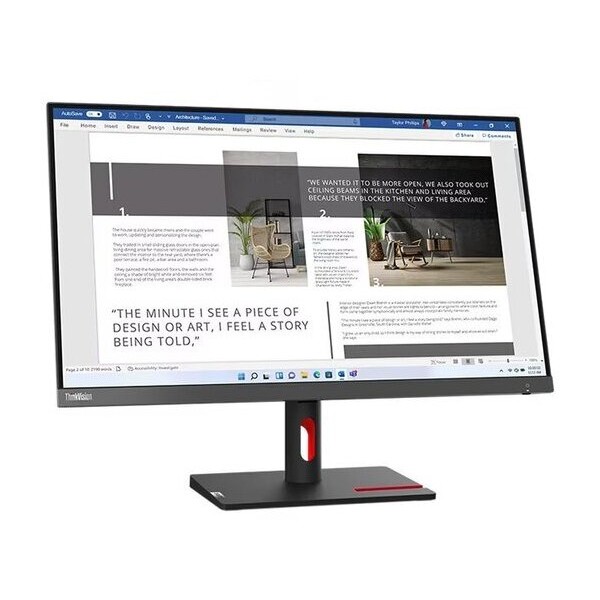 LENOVO Monitor ThinkVision S27i-30 27'' FHD IPS, HDMi, VGA, 3YearsW - Lenovo