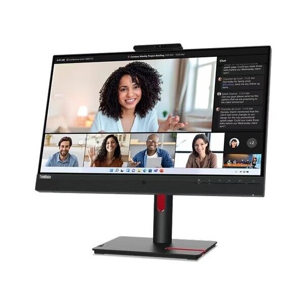 LENOVO Monitor ThinkVision T24mv-30 23.8'' FHD IPS, Slim Bezel, HDMi, Display Port, USB+USB-C, Ethernet,Height adjustable, 3YearsW | sup-ob | XML |