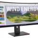 LENOVO Monitor ThinkVision T34WD-40 34'' WQHD VA, Curved, RJ45, HDMI, USB-C, Display Port,  Height adjustable, 3YearsW | Οθόνες PC | PC & Αναβάθμιση |