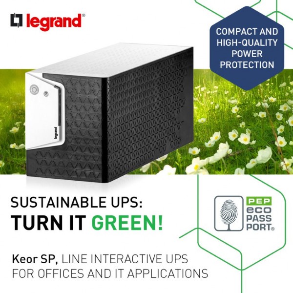 LEGRAND UPS KEOR SP Line Interactive 600Va Schuko