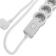Legrand SurgeArrest 4 Outlets 1.5m,USB A+C, Cable  White/Grey | Προστασία Ρεύματος (UPS/ Πολύμπριζα) | PC & Περιφερειακά & Αναβάθμιση |
