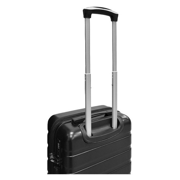 ANDA SEAT LUGGAGE LG1  BLACK CABIN (56x38x24cm) with TSA LOCK, EXPANDABLE | Βαλίτσες | Είδη Ταξιδίου |