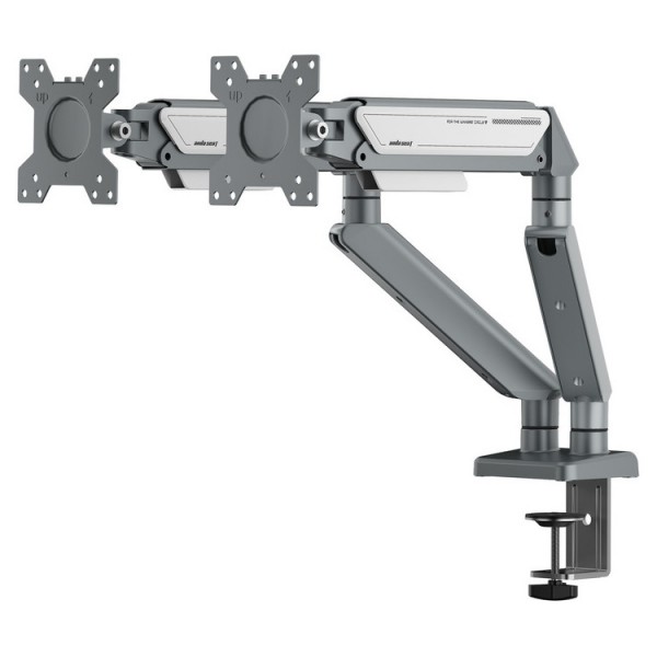 ANDA SEAT Monitor ARM / Stand A6D-2S  Silver White Dual, Weight Capacity (per Screen): 2-9kg | Βάσεις TV - Projectors - PC | Εικόνα & Ήχος |