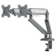 ANDA SEAT Monitor ARM / Stand A6D-2S  Silver White Dual, Weight Capacity (per Screen): 2-9kg | Βάσεις TV - Projectors - PC | Εικόνα & Ήχος |